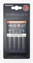 Panasonic Eneloop Snelle Oplader inclusief 4 Pro AA batterijen