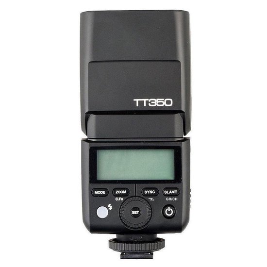 Foto: Godox tt350c flitser voor canon