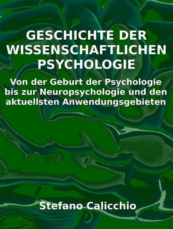 Geschichte der wissenschaftlichen Psychologie - cover