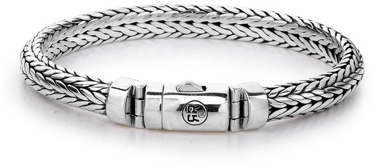 Rebel & Rose Sterling Silver Line Iris RR-BR007-S-18 cm