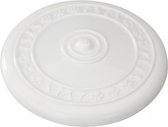 Ebi kauwspeelgoed Rubber frisbee met vanille smaak Wit 23CM