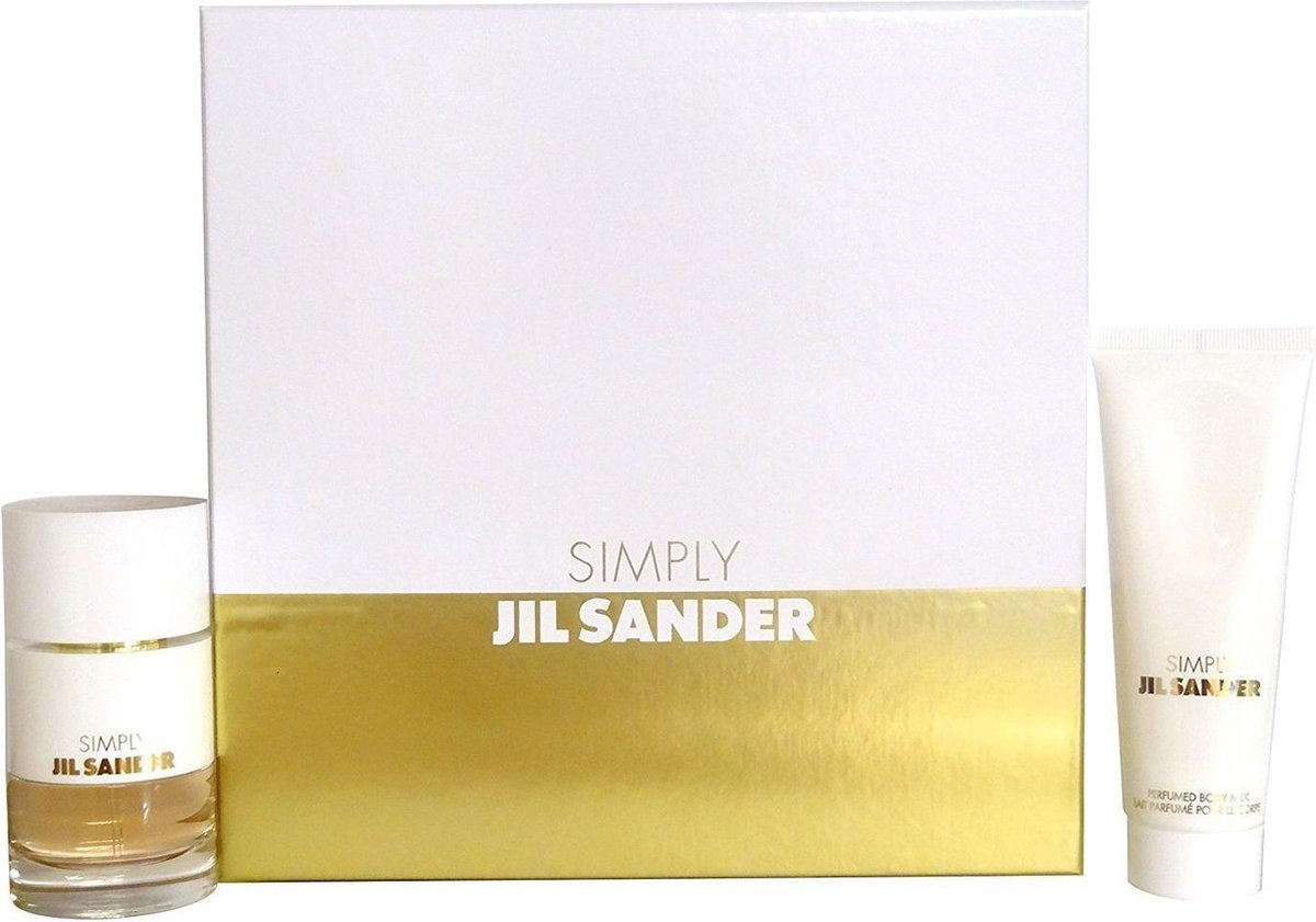 Jil Sander Simply Gift Set 40ml Edt + 75ml Body Milk