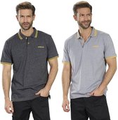 Stanley Poloshirt zilvergrijs maat XL