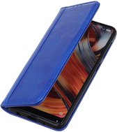 OnePlus 8 Hoesje Portemonnee Stand Wallet Case Blauw