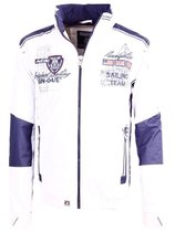 Geographical Norway Heren Zomerjas Chrome Wit - S