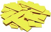TCM FX Confetti rechthoekig 55x18mm, geel, 1kg