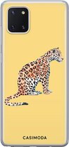 Samsung Note 10 Lite hoesje siliconen - Leo wild | Samsung Galaxy Note 10 Lite case | multi | TPU backcover transparant