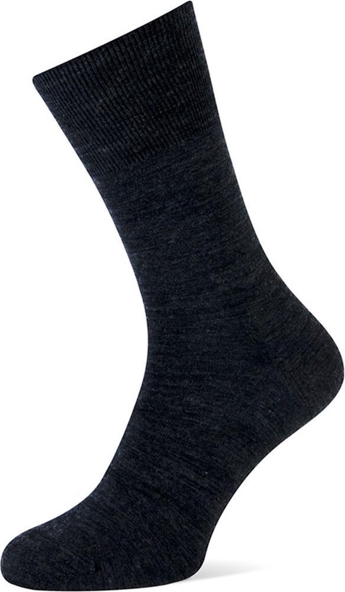 MarcMarcs - 3-Pack - Merino Sokken - Niet Kriebelend - Heren / Dames - antraciet - 43-46 - 92100