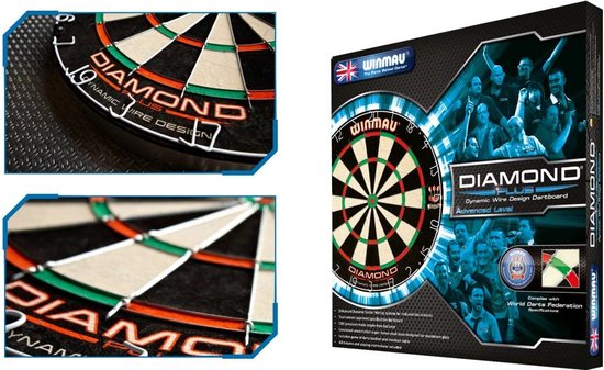 Dartbord Winmau Diamond wired van Winmau — afbeelding 2