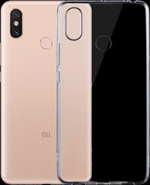 0.75mm schokbestendige TPU-beschermhoes voor Xiaomi Mi Max 3 (transparant)