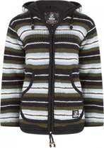 Gebreid Wollen Vest Dames met voering - W Pilgrim GreenSky S