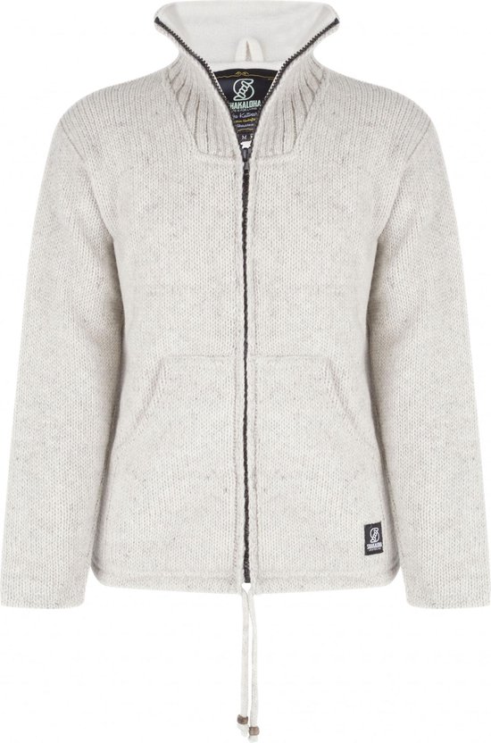 ANUFER Heren Geruit Gebreid Vest Warm Winter Sweater met Capuchon met Fleece Voering SD5A0823 Legergroen L