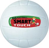 Ls Sportif Voetbal Smart Touch Kunstleer Wit/rood Maat 4