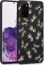 iMoshion Design voor de Samsung Galaxy S20 Plus hoesje - Vlinder - Zwart / Wit
