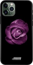 6F hoesje - geschikt voor iPhone 11 Pro -  TPU Case - Purple Rose #ffffff