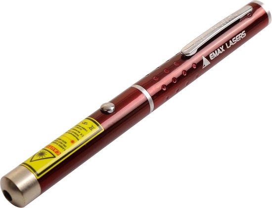 Stylo laser à lumière rouge Présentateur de pointeur laser