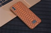 Backcover hoesje voor Apple iPhone Xs Max - Bruin