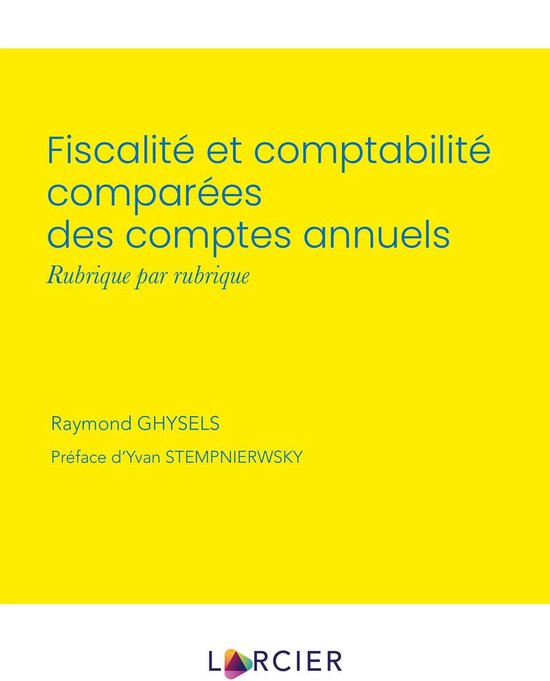 Fiscalité et comptabilité comparées des comptes annuels - cover