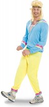 80's Trainingspak Man 3-delig- Verkleedkleding- Maat XLXXL