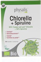 Physalis Chlorella & spirulina bio (200tb)