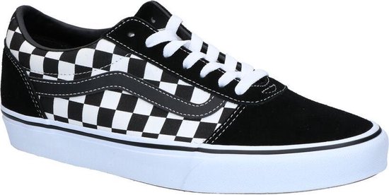 VANS MN Ward (CHECKERED) BLACK/TRUE WH -Maat 42