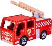 Voiture - Pompiers - Camion échelle - 28cm