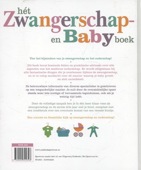 Het zwangerschap- en babyboek