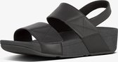 FitFlop™ Mina Adjustable back-strap sandals leather All Black - Maat 38
