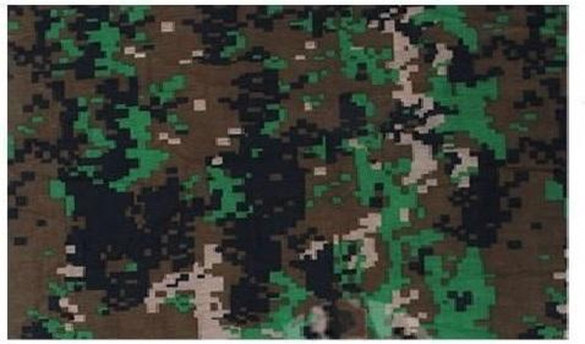 Haarband Multifunctioneel Camouflage Print Groen