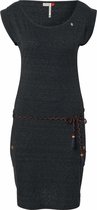 Ragwear jurk tag Zwart Gemêleerd-S (36)