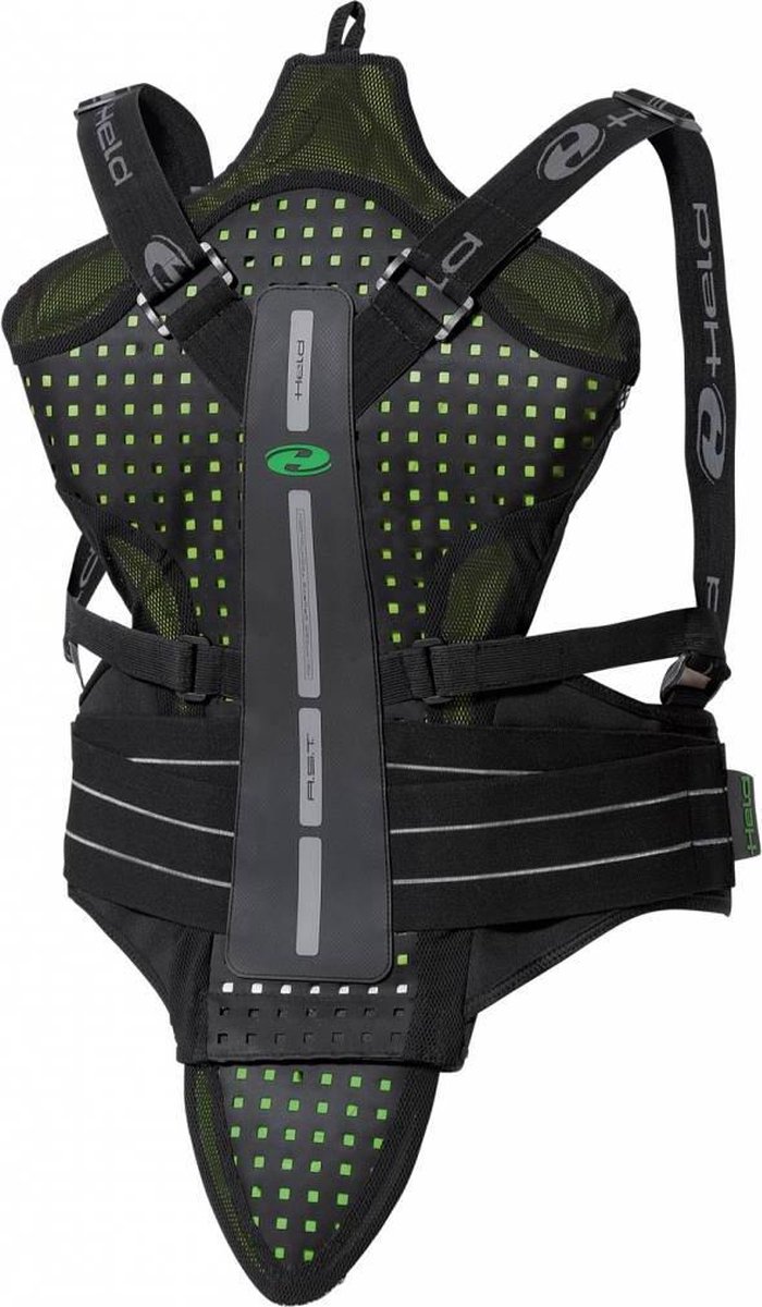 Rugprotector Held Sakari zwart/groen