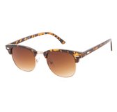 Kost Zonnebril Unisex Wayfarer Bruin/panter/goud/bruin 20-160