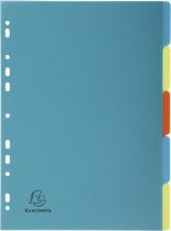 25x Tabbladen Forever® gerecycleerde PP 30x100ste- 5 tabs- A4, Geassorteerd