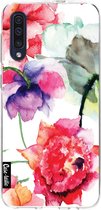 Casetastic Samsung Galaxy A50 (2019) Hoesje - Softcover Hoesje met Design - Watercolor Flowers Print