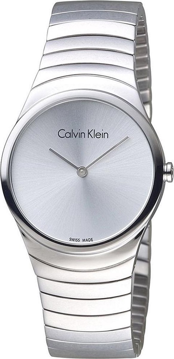 Calvin Klein K8A23146 horloge dames - zilver - edelstaal | bol.com