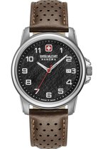 Swiss Military Hanowa Swiss Rock Horloge - Swiss Military Hanowa heren horloge - Zwart - diameter 39 mm - roestvrij staal