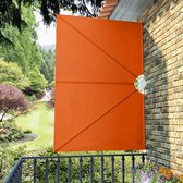 Zijluifel inklapbaar 240x160 cm terracotta