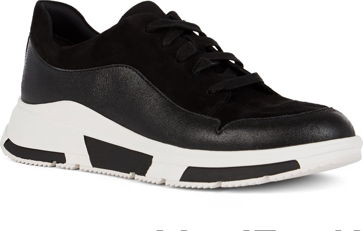 Dames Veterschoenen Fitflop Fitflop Freya Black W90-001-060 Zwart - Maat 39  | bol.com
