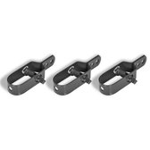 Draadspanner voor gaashekwerk 100 mm grijs 3 st