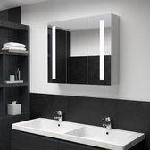 Badkamerkastje - 89x14x62cm - Incl. Spiegel LED