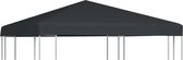 Prieeldak - 100% polyester - Grijs - 3x3 m - Waterdicht