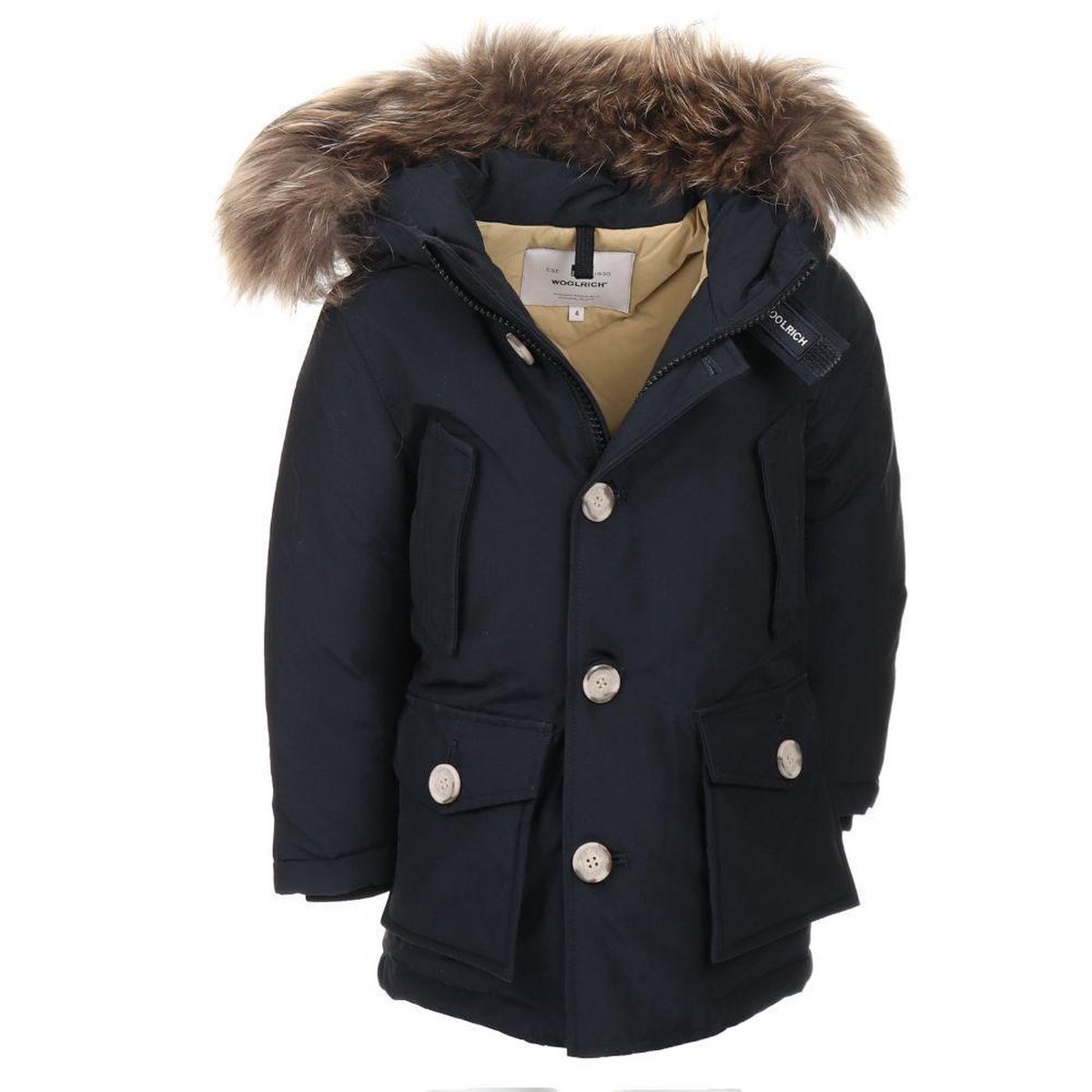 Traditie merk op plakboek Woolrich Arctic Parka HC Dark Navy | bol.com