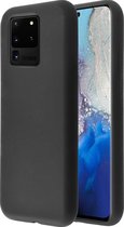 Azuri Samsung Galaxy S20 Ultra hoesje - Siliconen backcover - Zwart