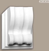 Modillion Profhome 438302 Exterieur lijstwerk Sierelement Gevelelement tijdeloos klassieke stijl wit