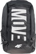 4F Backpack H4L20-PCU014-20S, Unisex, Zwart, Rugzak, maat: One size