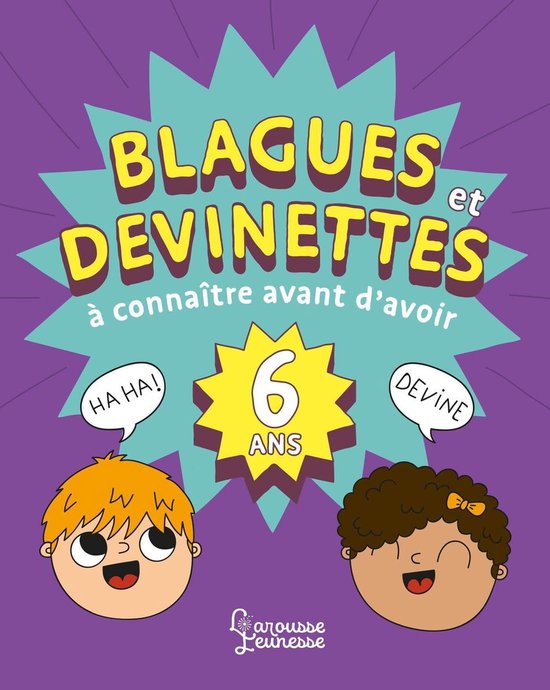 Blagues et devinettes à connaître avant d'avoir 6 ans - cover