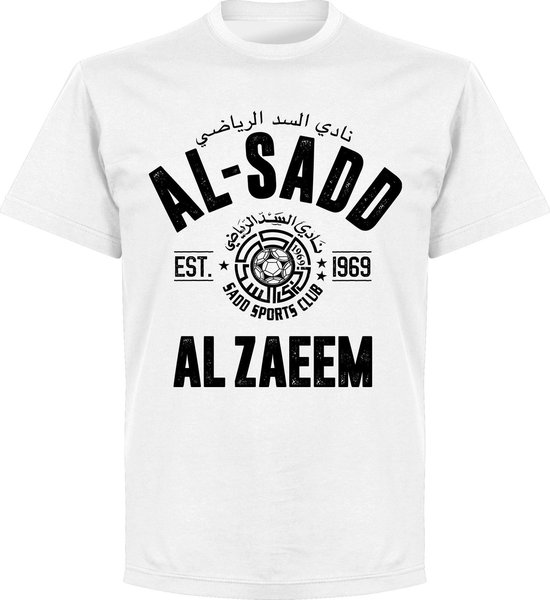 Al-Sadd Established T-Shirt - Wit - 4XL