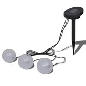 Vijververlichting - Drijvende bollen - Polypropyleen en kunststof - 9,5 cm Ø