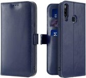 Samsung Galaxy A20s telefoonhoesje - Dux Ducis Kado Wallet Case - Blauw