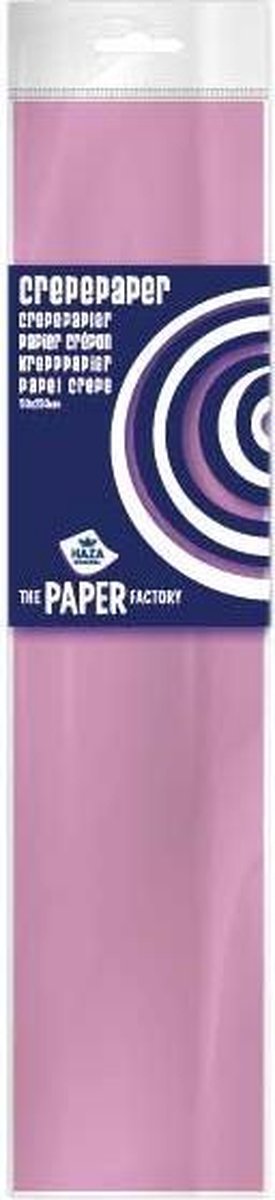 Haza Original Crêpepapier The Paper Factory 250 Cm Roze